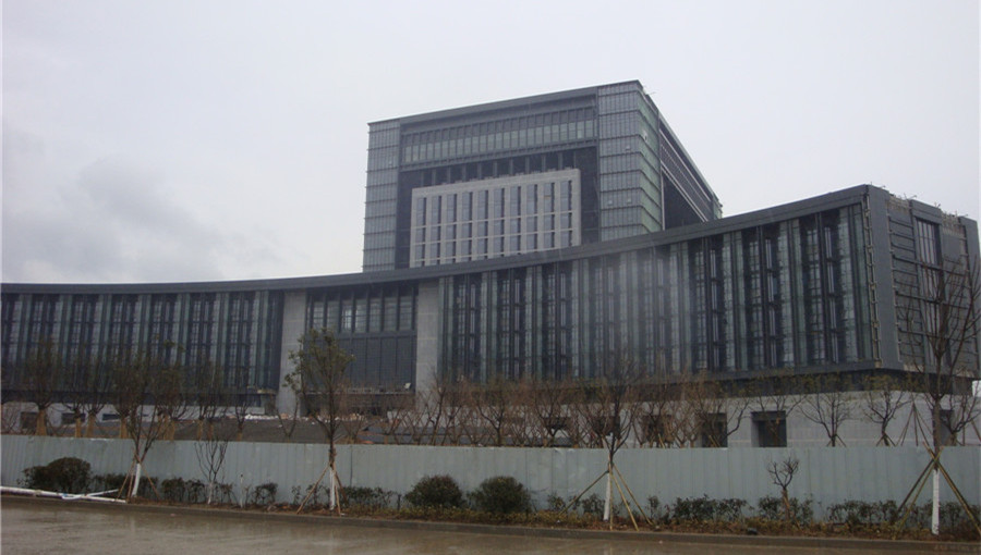 7舟山普陀區政府大樓總建筑面積17萬平方的大樓-2013年.JPG